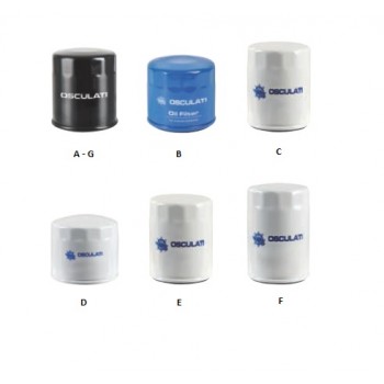 Filtro olio MERCURY per fuoribordo 4T